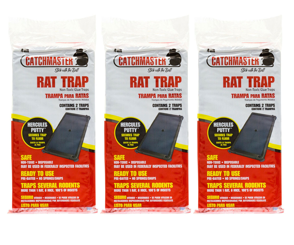 Mouse Guard 12 Pack Ready-to-Use Odorless Mouse Glue Traps for Trapping Mice  Rodents Insects with No Springs Disposable Safe 